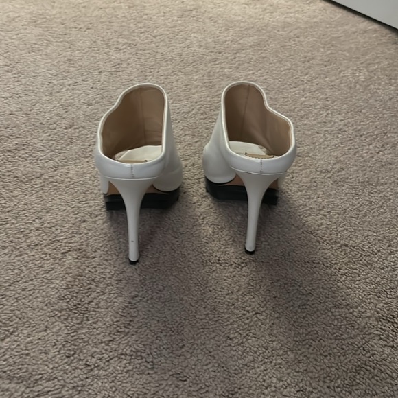 Camilla Scovgaard slip on white leather booties - Picture 2 of 5